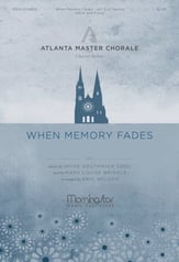 When Memory Fades SATB choral sheet music cover